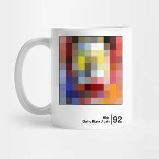 Going Blank Again / Minimalist Style Artwork Mug